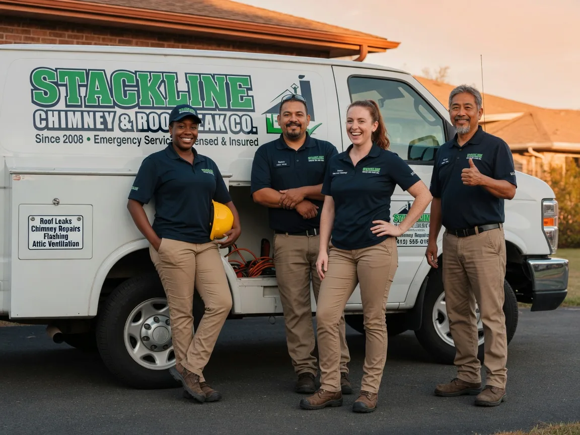 Chimney flashing repair company in Reading, MA